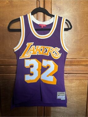 Mitchell & Ness Purple and White Women's Jersey
